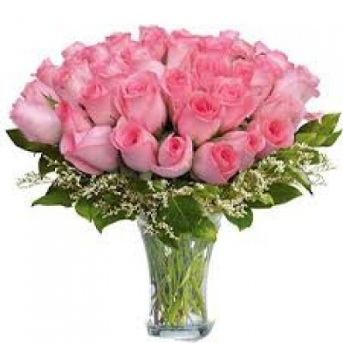 Pink Passion - 36 Stems Vase